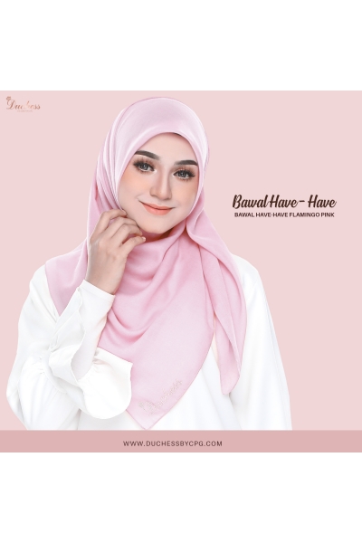 BAWAL HAVE2 - FLAMINGO PINK BAWAL HAVE2 - FLAMINGO PINK